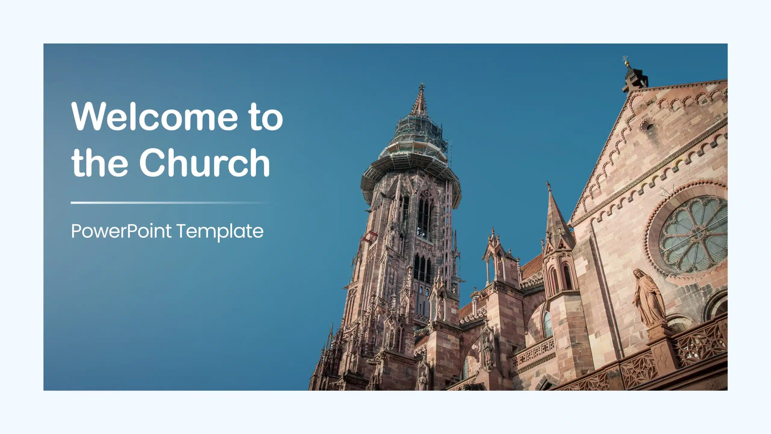 Church PowerPoint Background & Google Slides Theme