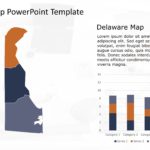 Delaware Map PowerPoint Template 5 & Google Slides Theme