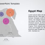 Egypt Map PowerPoint Template 4 & Google Slides Theme