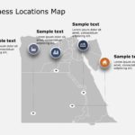 Egypt Map PowerPoint Template 8 & Google Slides Theme