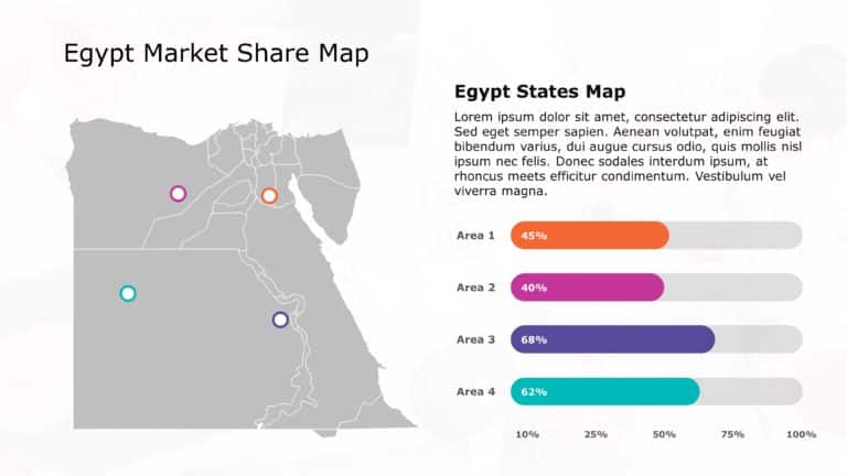 Egypt Map PowerPoint Template 9 & Google Slides Theme