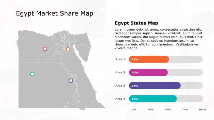 Egypt Map PowerPoint Template 9