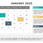 Free PowerPoint Calendar Template 2025 & Google Slides Theme