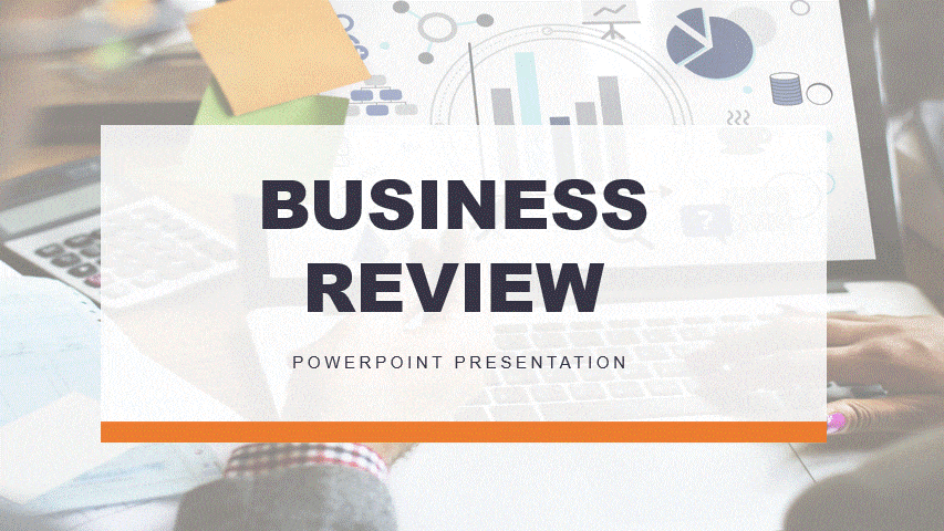 Business Review Presentation PowerPoint Template