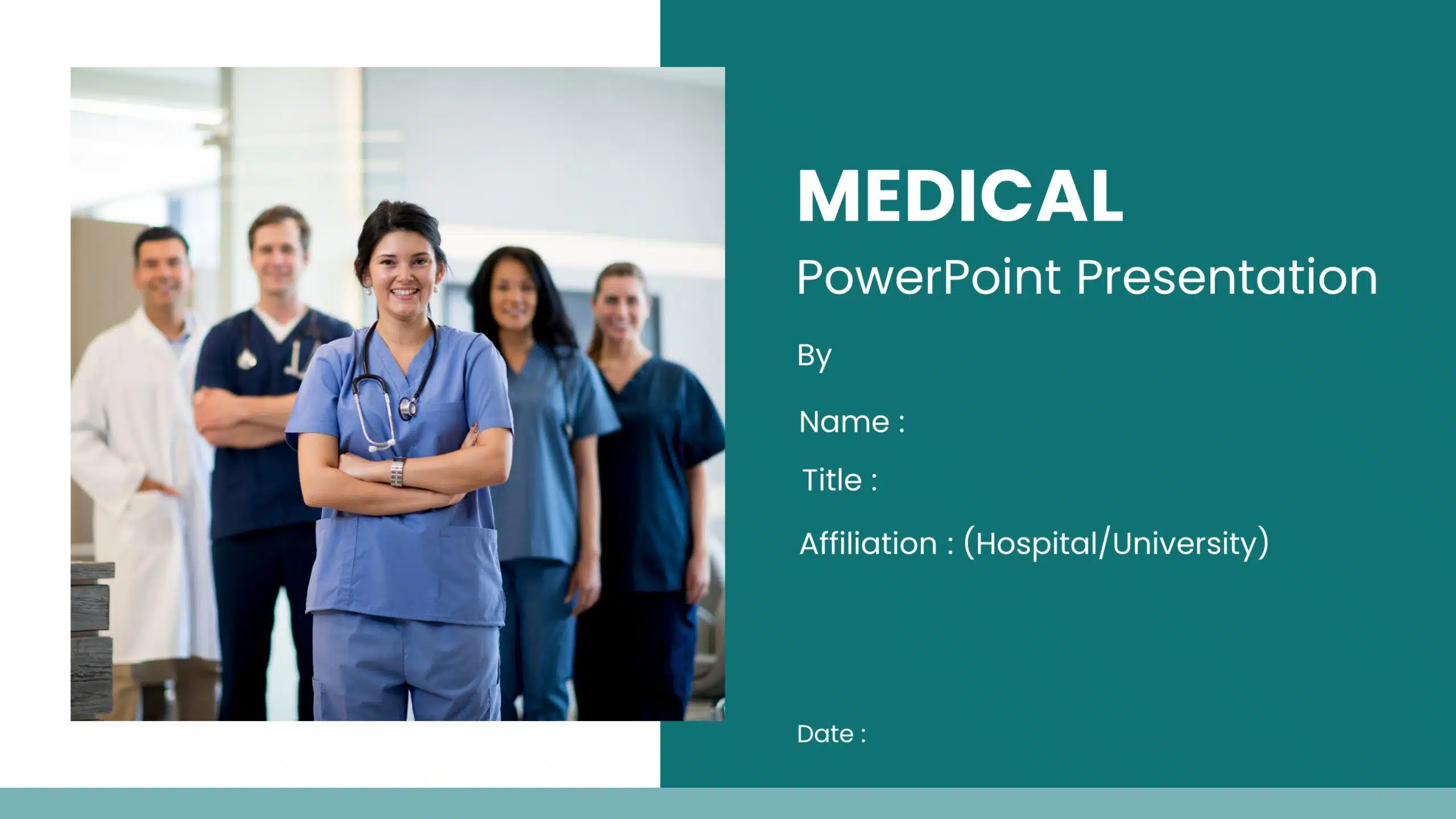 Medical PowerPoint Background & Google Slides Theme