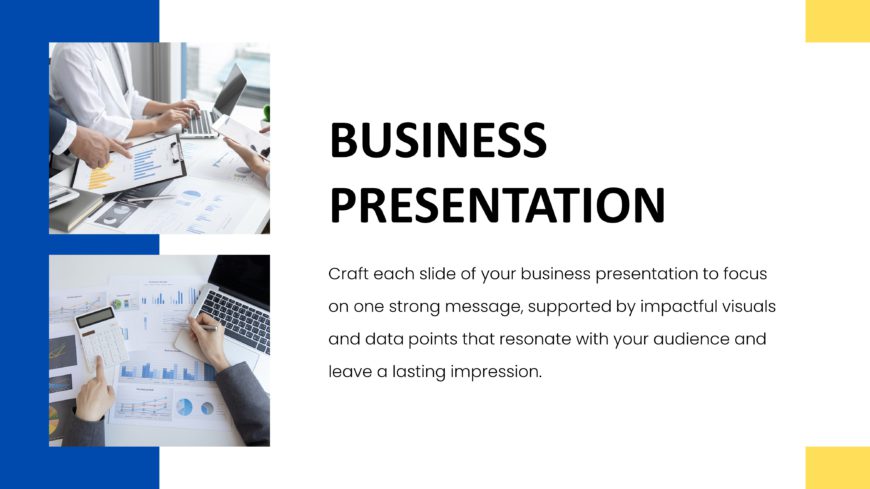 Modern Business Presentation Template