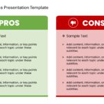 Pros and Cons Presentation Template & Google Slides Theme