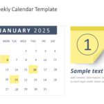 Animated Weekly Calendar Template & Google Slides Theme