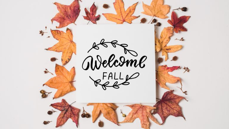 Fall Welcome Slide & Google Slides Theme