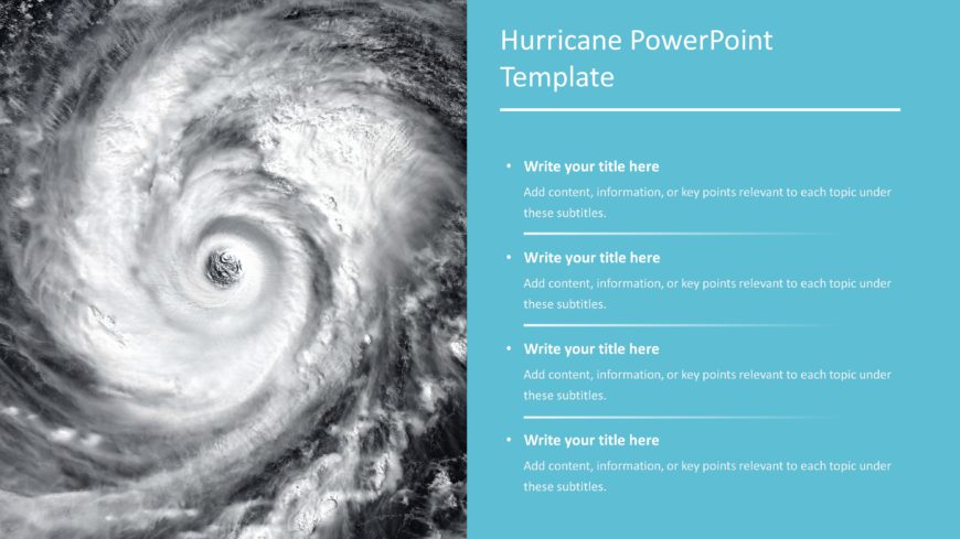 Hurricane PowerPoint Template