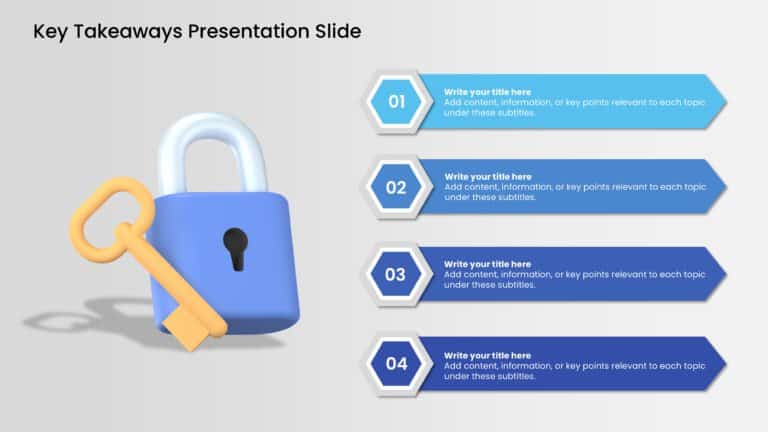 Key Takeaways Presentation Slide & Google Slides Theme