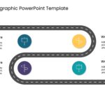 Roadmap Infographic PowerPoint Template & Google Slides Theme