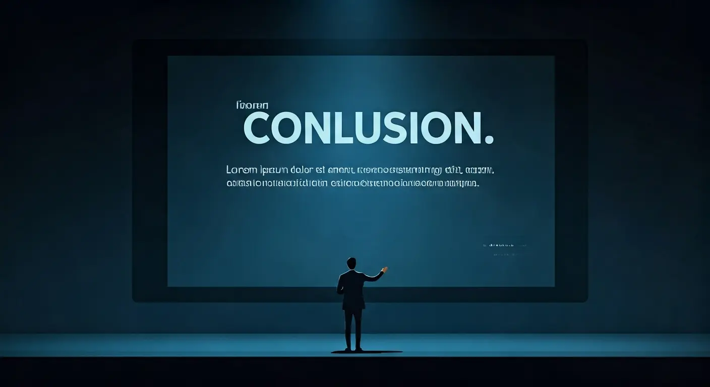Conclusion Slide Best Practices for a Memorable Presentation Finish