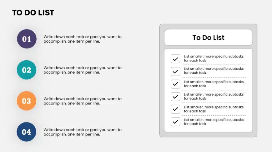 Animated PowerPoint To Do List