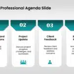 Animated Professional Agenda Slide & Google Slides Theme