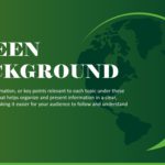 Dark Green PowerPoint Background & Google Slides Theme