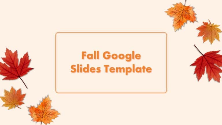 Fall Google Slides Theme Theme