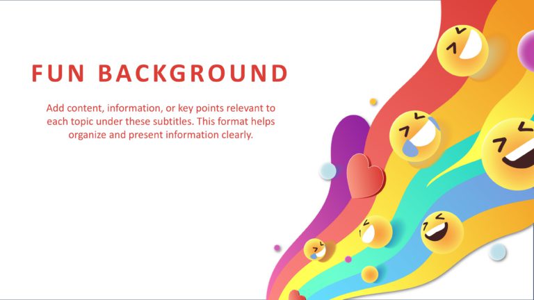 Fun Backgrounds For PowerPoint & Google Slides Theme