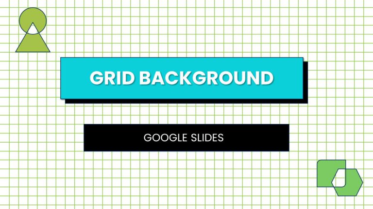 Grid Background For Google Slides Theme