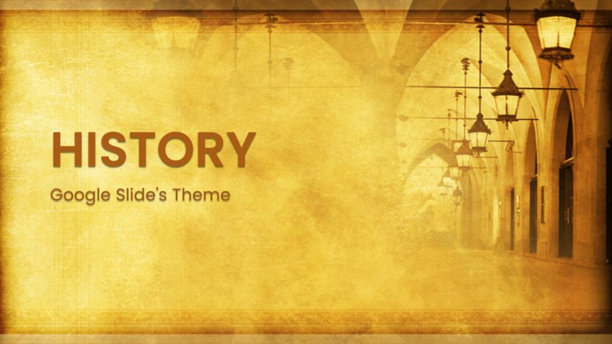 History Google Slides Theme