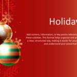 Holiday Background For PowerPoint & Google Slides Theme