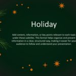 Holiday PowerPoint Background & Google Slides Theme