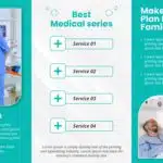 Medical PowerPoint Brochure Template & Google Slides Theme