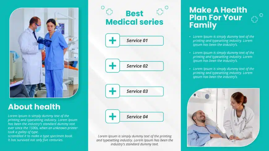 Medical PowerPoint Brochure Template