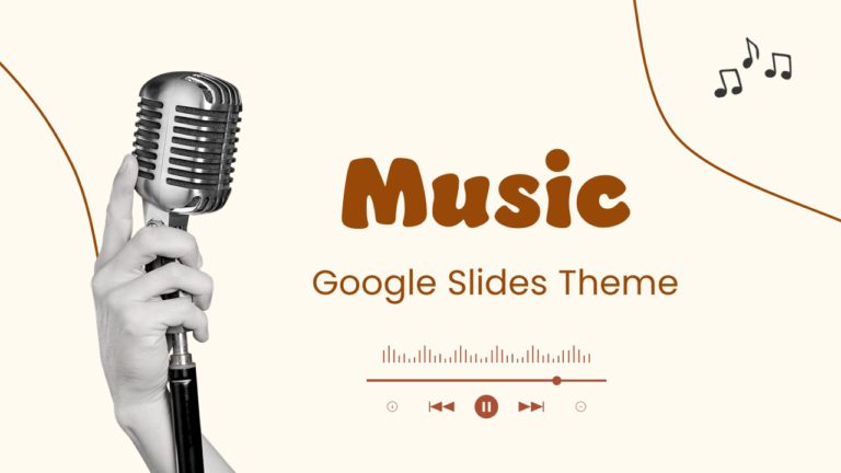 Music Google Slides Theme Theme