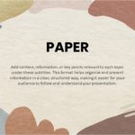 Paper Google Slides Background Theme