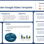 Research Poster Google Slides Template Theme