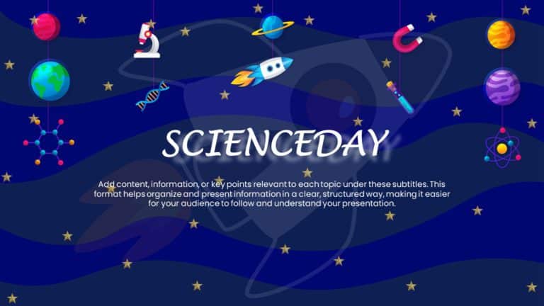 Science Backgrounds For Google Slides Theme 1