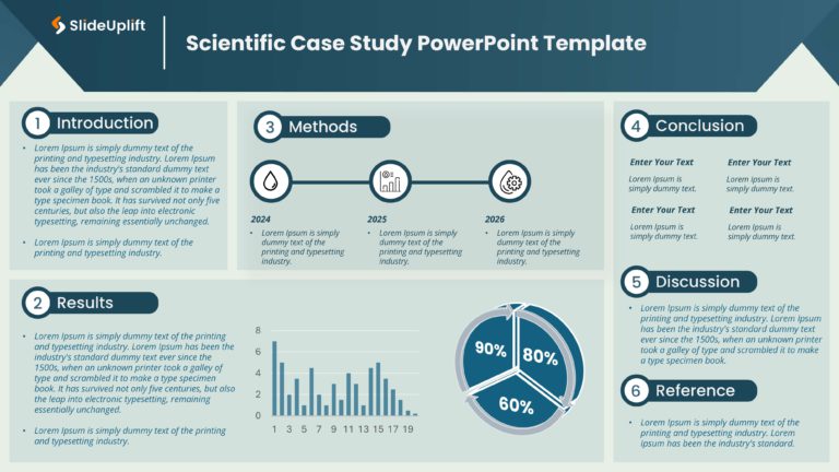 Scientific Case Study Poster Google Slides Template Theme