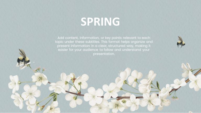 Spring PowerPoint Background