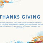 Thanksgiving Slide Background & Google Slides Theme