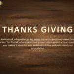 Thanksgiving PowerPoint Background & Google Slides Theme