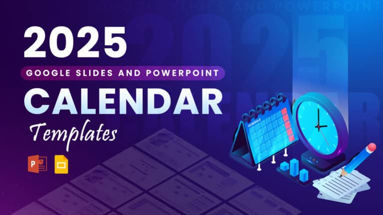 2025 Google Slides and PowerPoint Calendar Template