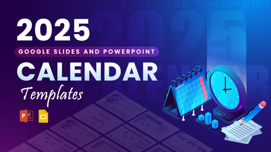 2025 Google Slides and PowerPoint Calendar Template