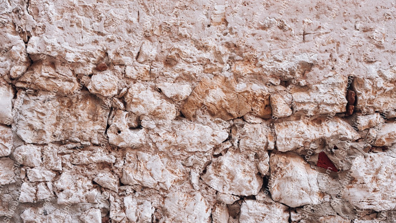 Beige Rock Wall Background Image & Google Slides Theme