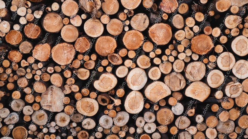 Brown Wood Logs Background Image