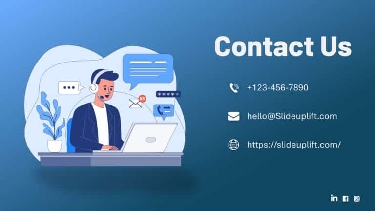 Contact Us Slide & Google Slides Theme