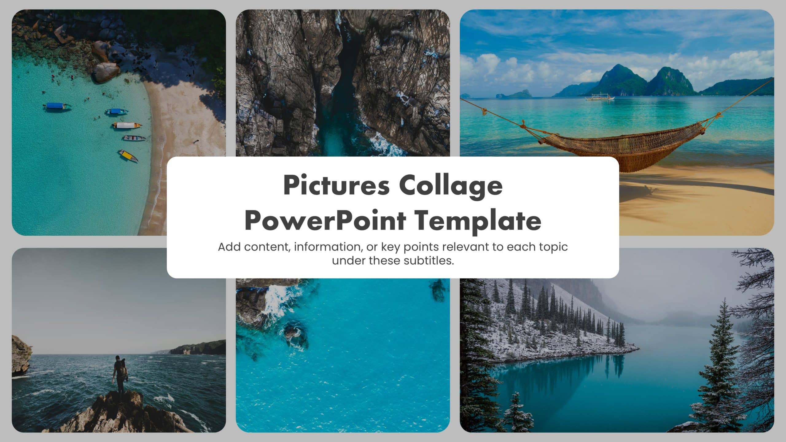 Powerpoint Collage Examples Creative Collage PowerPoint Template