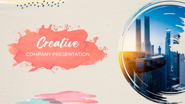 Creative Company Presentation Theme