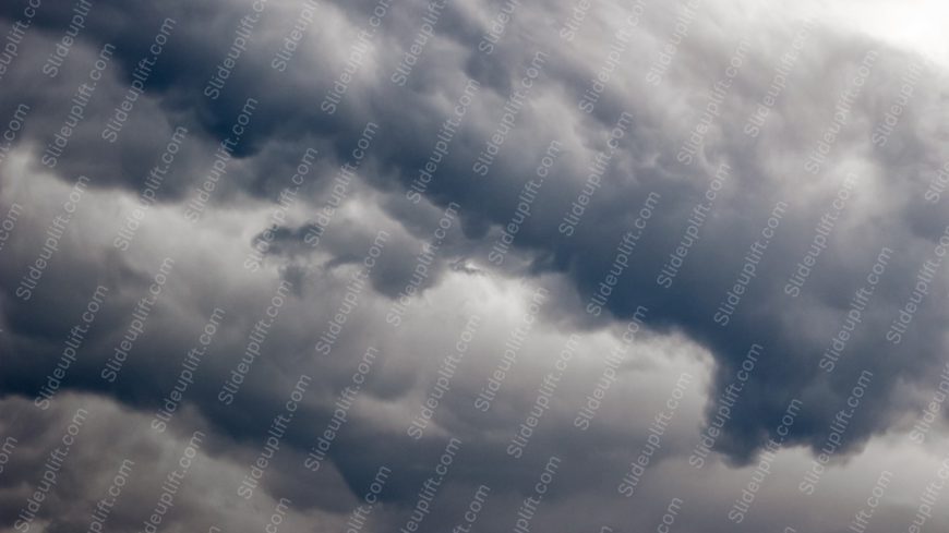 Dark Gray White Clouds Sky Background Image