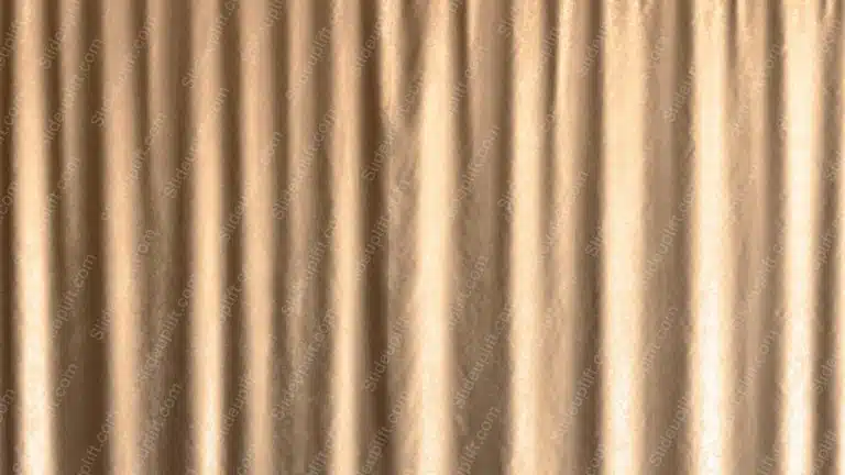 Golden Velvetcurtains Background Image & Google Slides Theme