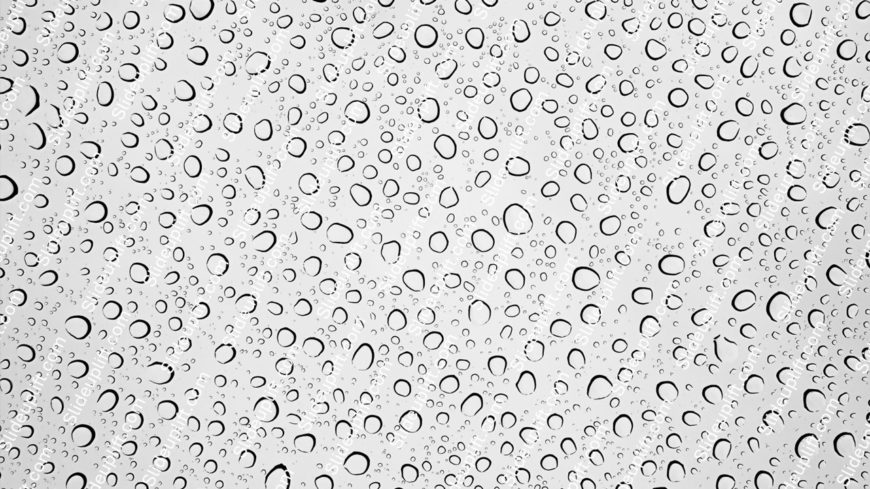 Grey Water Droplets Background Image