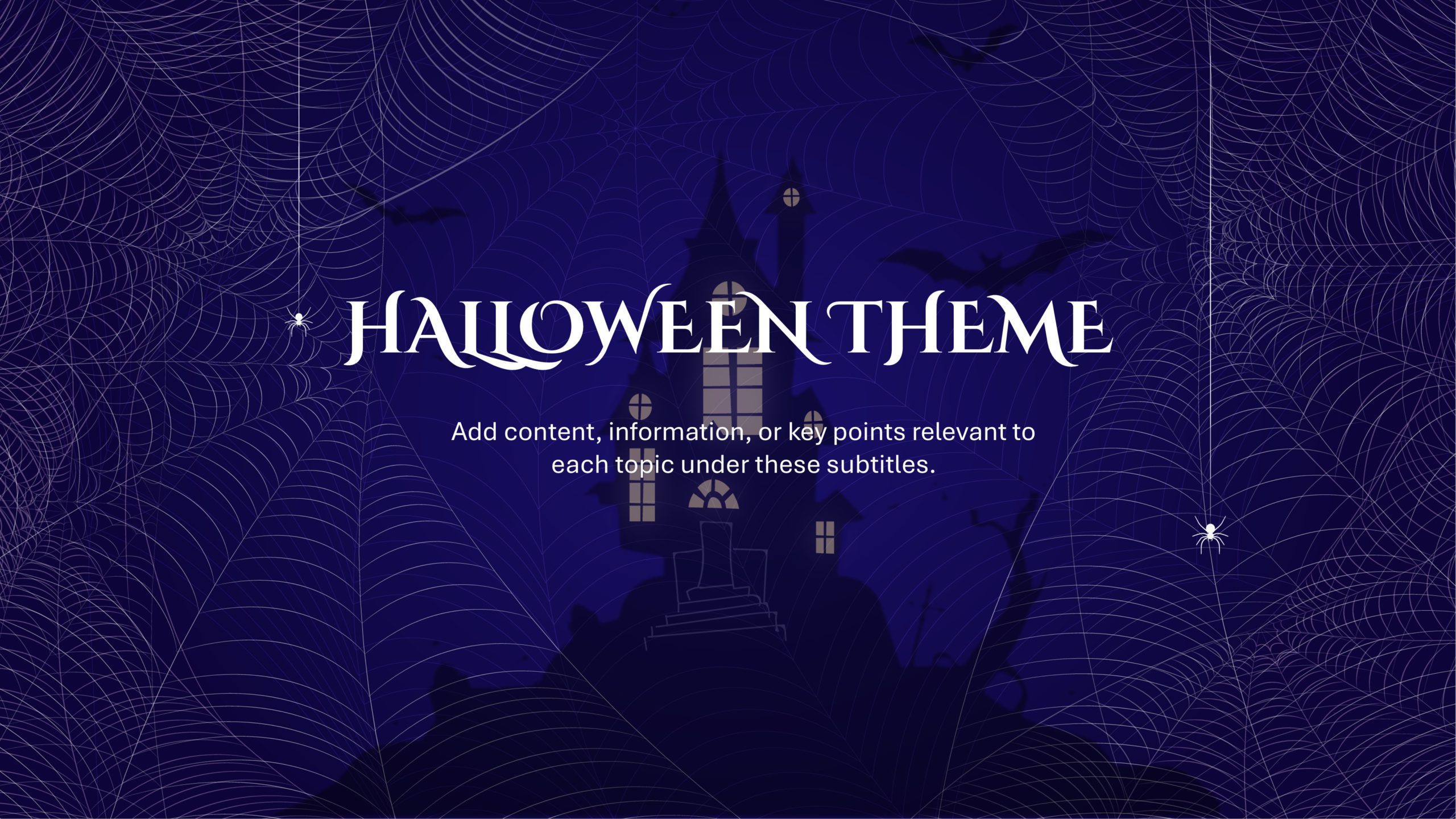 Happy Halloween Slide For PowerPoint & Google Slides