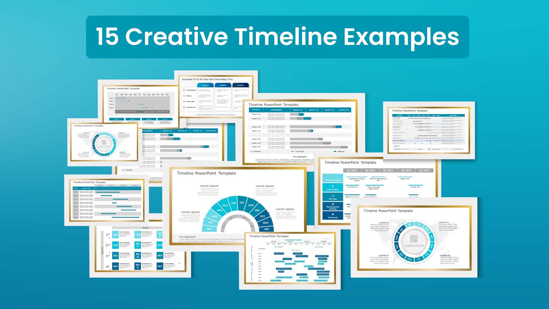 15 Inspiring Timeline Examples for Every Presentation