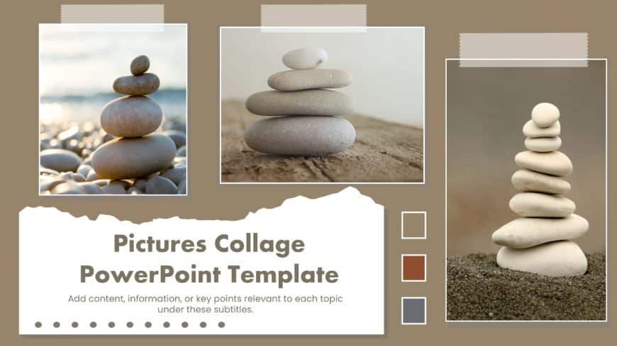 Pictures Collage PowerPoint Template