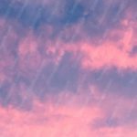 Pink Blue Clouds Sky Background Image & Google Slides Theme